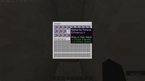 efficiency levels minecraft